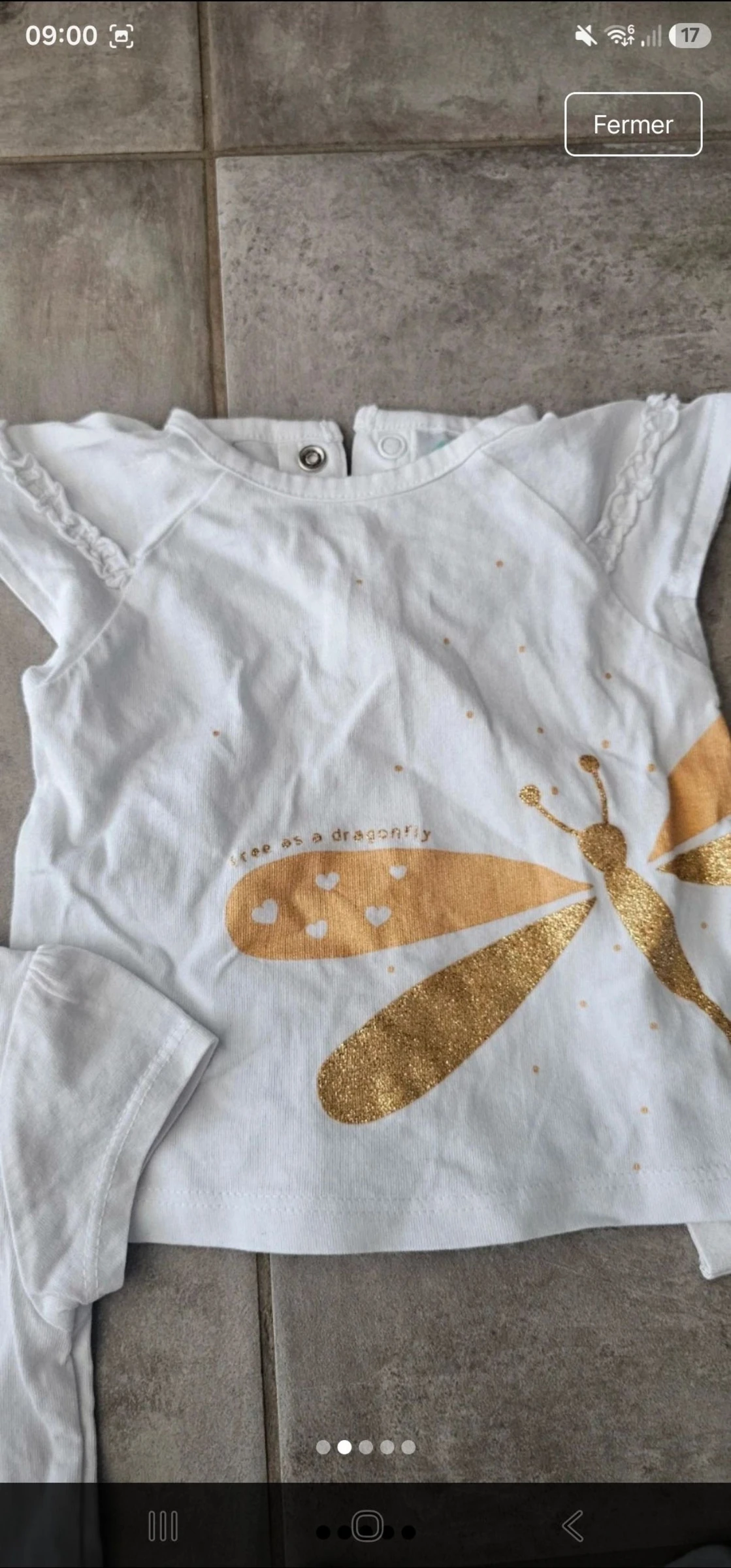 Lote de 4 camisetas de 3 meses – photo 2
